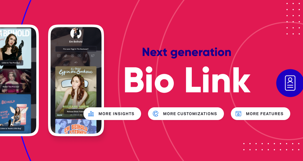 Introducing Linkfire’s nextgeneration bio link